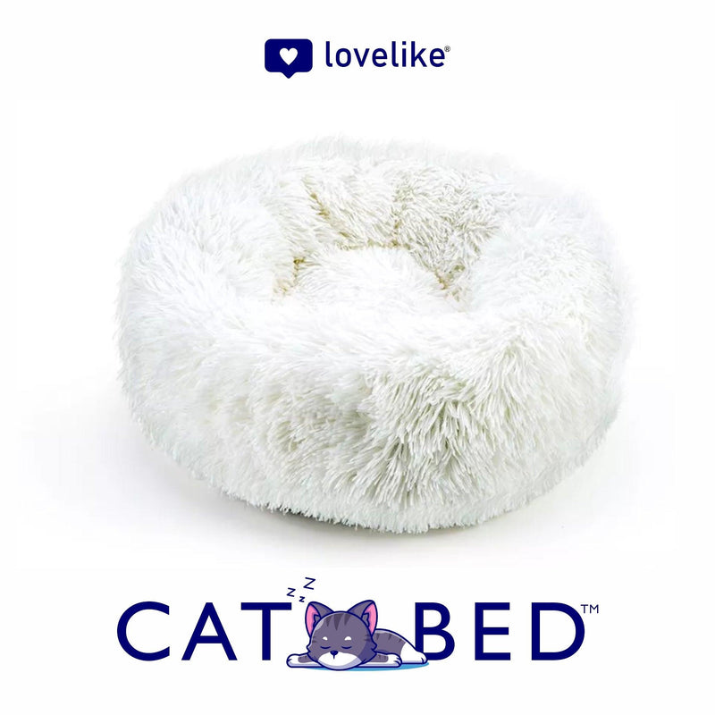 CatBed™ Caminha de pelúcia macia para gatos e cães (pequenos ou filhotes) - Love Like Store